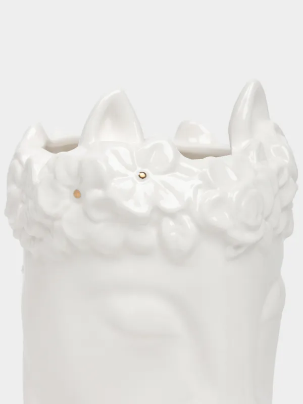 Ваза для цветов, 21 см, фарфор P, Horse in flowers, image-2