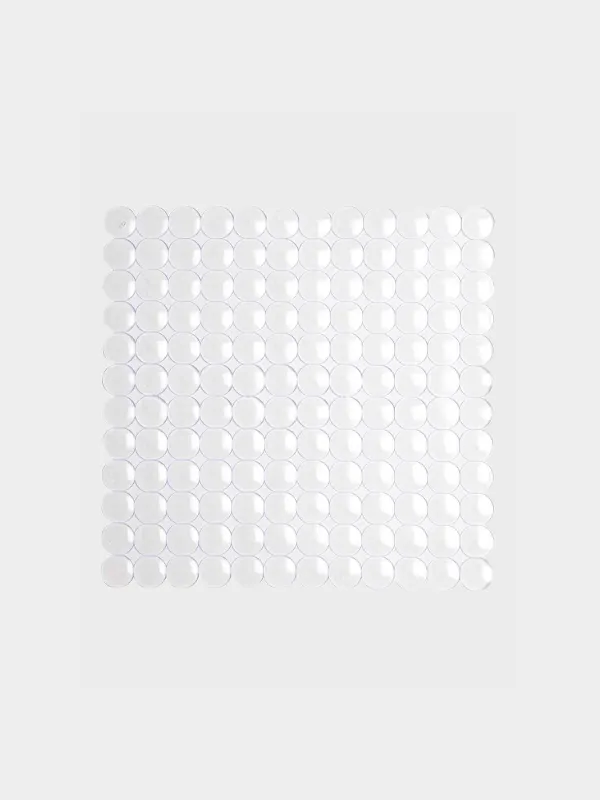 Коврик для кухонной раковины, 28х28 см, ПВХ, квадратный, Extra-light, image-0