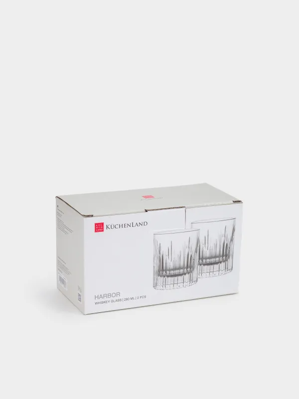 Виски стақаны, 9 см, 260 мл, 2 дана, шыны Р, Harbor, image-5