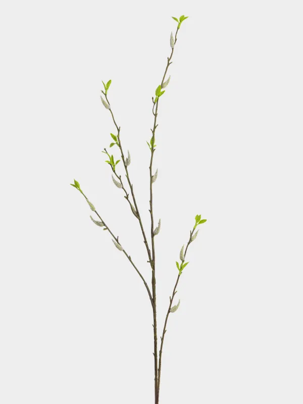 Сәндік бұтақ, 1 м, пластик/металл, Жапырақтар, Leafs decor, image-1