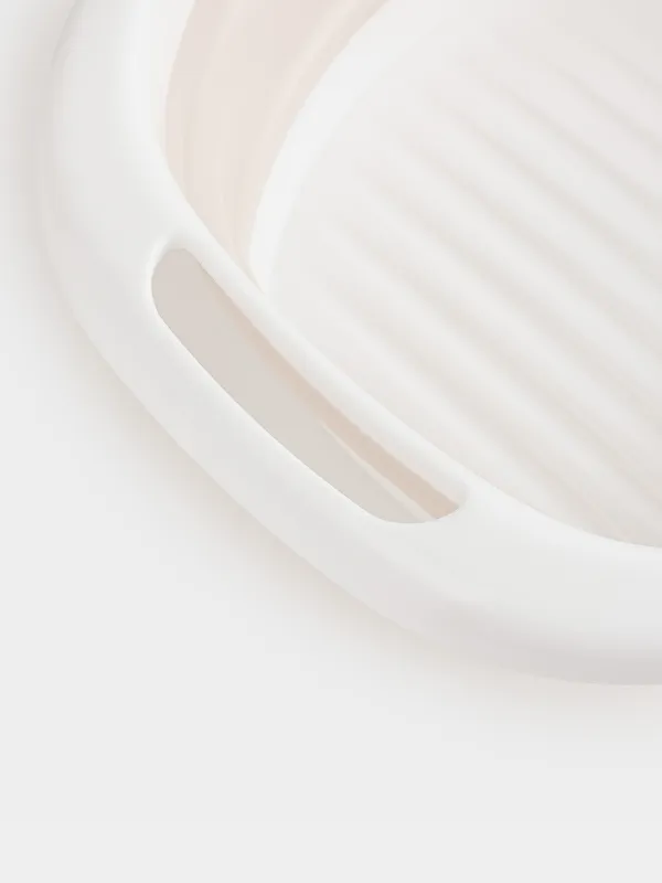 Таз складной, 5 л, ребристое дно, пластик/резина, бежево-розовый, Foldaway, image-3