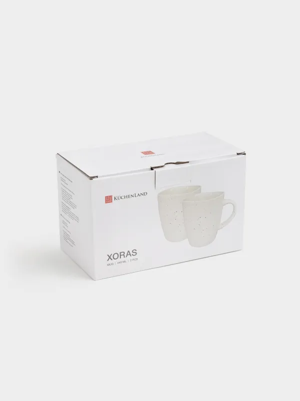 Кружка, 440 мл, 2 шт, Неровный край, Xoras, image-4