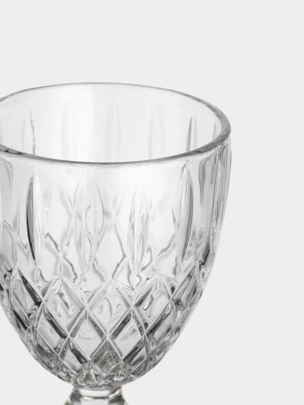 Шарап бокалы, 300 мл, шыны Р, сары градиент, Rhomb gradient, image-3