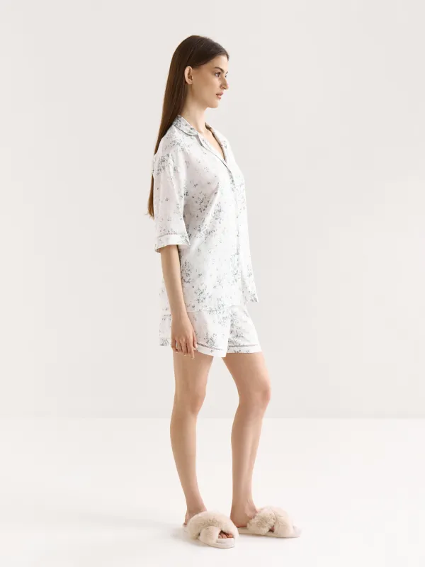 Рубашка женская, с коротким рукавом, Arsinoa, image-3