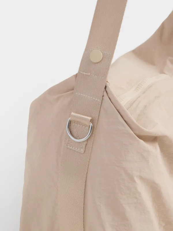 Спорттық сөмке, 40х38 см, сабы мен иық бауы бар, нейлон, сарғылт-қоңыр, Force sport, image-1