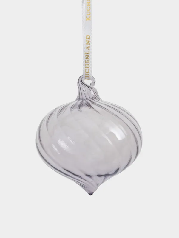 Шырша ойыншықтарының жиынтығы, 4 дана, шыны, Abstract figureлар, Abstract figure, image-4