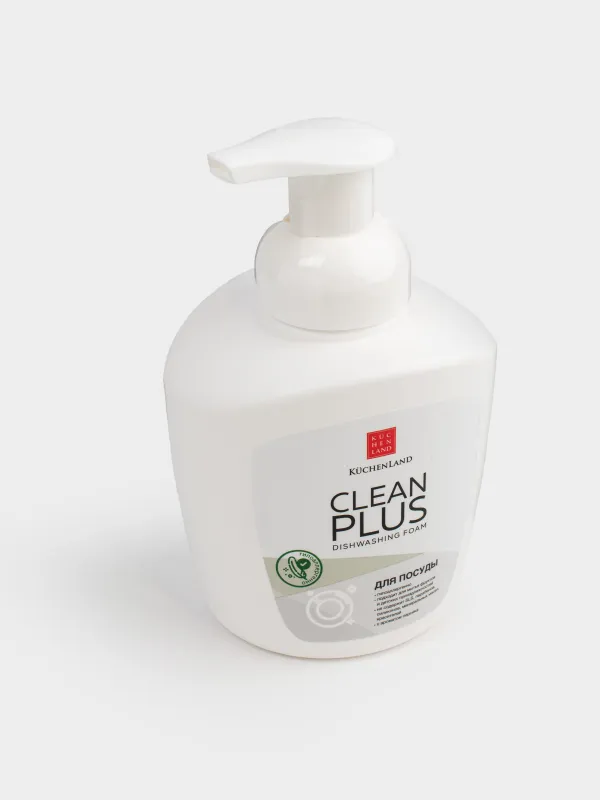 Ыдыс жууға арналған көбік, 400 мл, Шабдалы, Clean plus, image-1