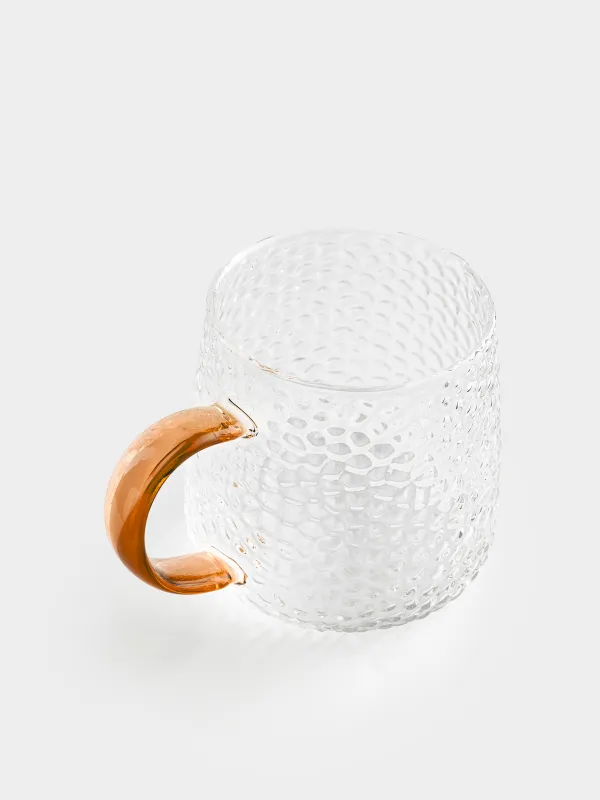 Саптыаяқ, 340 мл, 2 дана, шыны Б, кәріптас сабы бар, Dawned, image-1