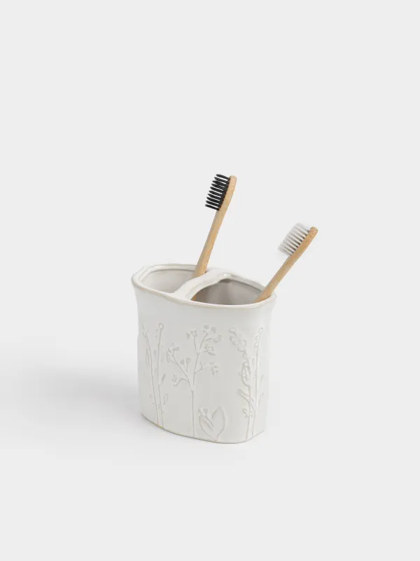 Стакан для зубных щеток, 11 см, Травы, Hebe, image-4