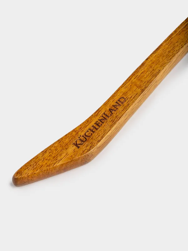 Қалақша, 27 см, силикон/керамика, сүт түстес, Шырша бүршігі және шетен, Rowan delice, image-3