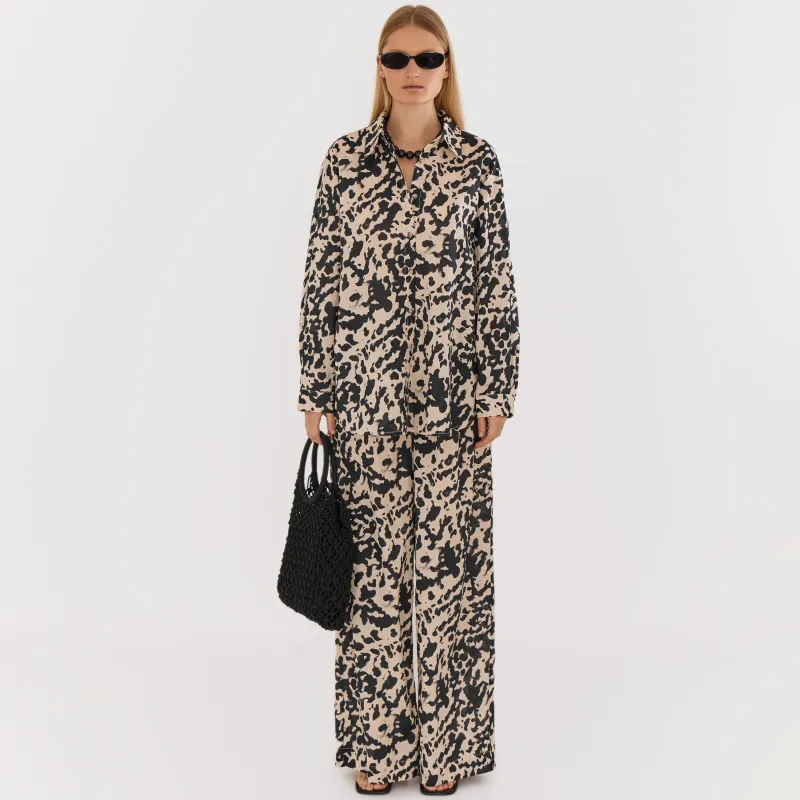 Әйелдер шалбары, өлшемі L, мақта, құм, Loredi