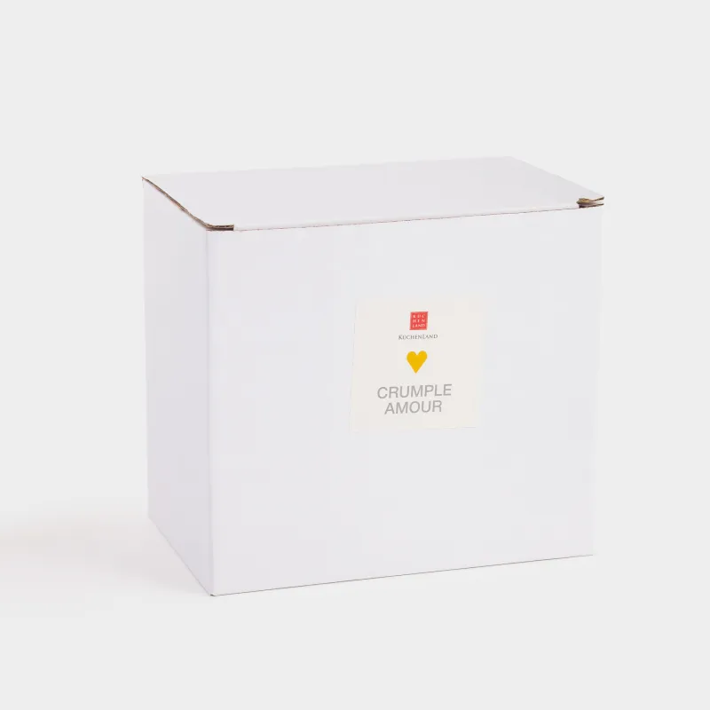 Саптыаяқ, 500 мл, керамика, сүт-алтын түстес, Жүрек, Crumple amour, image-4