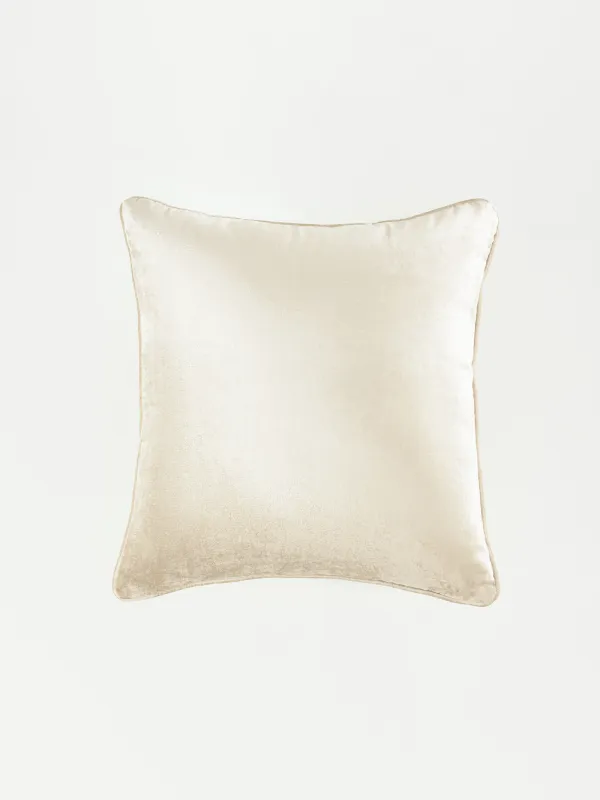 Сәндік жастық, 50х50 см, барқыт/моншақ, құм, Колибри, Paradise birds, image-1