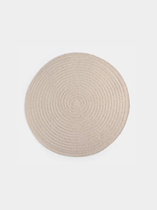 Аспаптарға арналған майлық, 38 см, шениль, дөңгелек, құм, Chenill, image-0