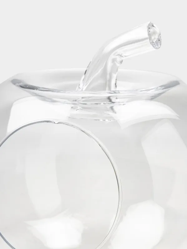 Конфетница, 25х27 см, стекло, Яблоко, Clear, image-2