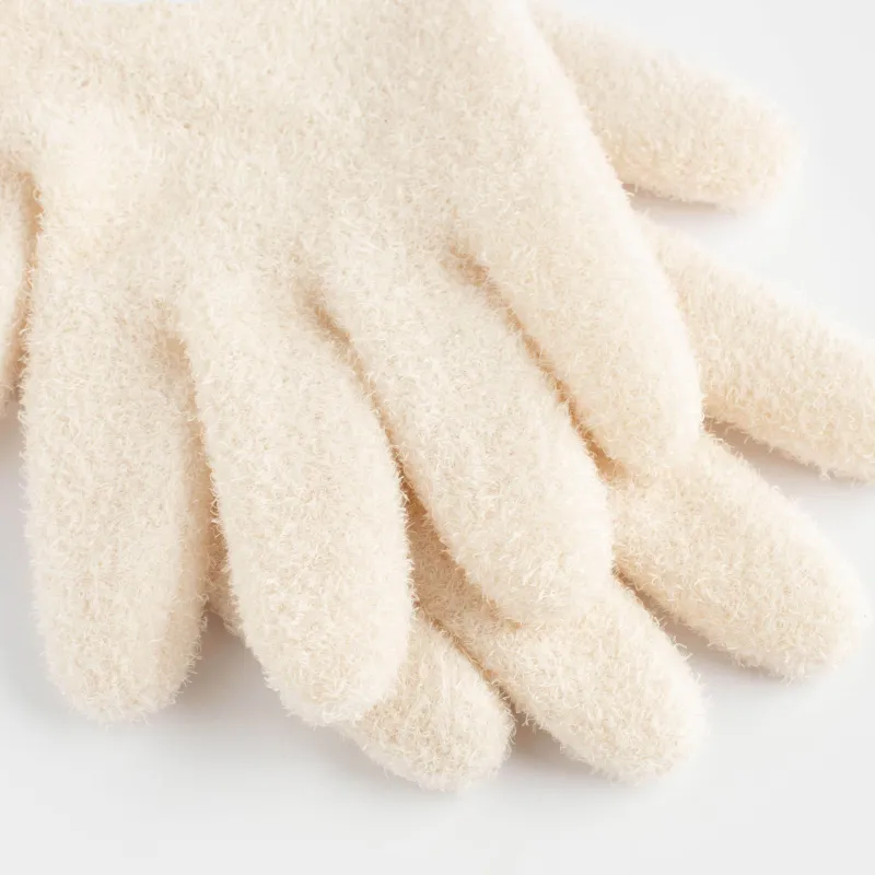 СПА-перчатки гелевые, 20 см, многоразовые, полиэстер, молочные, Spa, image-5