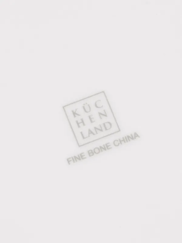 Түскі ас тәрелкесі, 26 см, фарфор F, ақ, Ideal silver, image-4