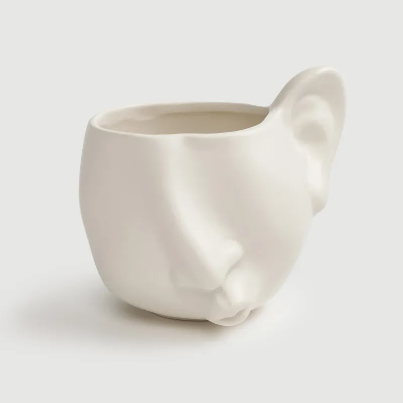 Шай жұбы, 1 адам, 2 зат, 260 мл, керамика, сүт, Поцелуй, He&She, image-4