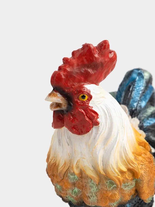 Мүсінше, 19 см, полирезин/металл, қоңыр және көк, Әтеш, Easter pullet, image-1