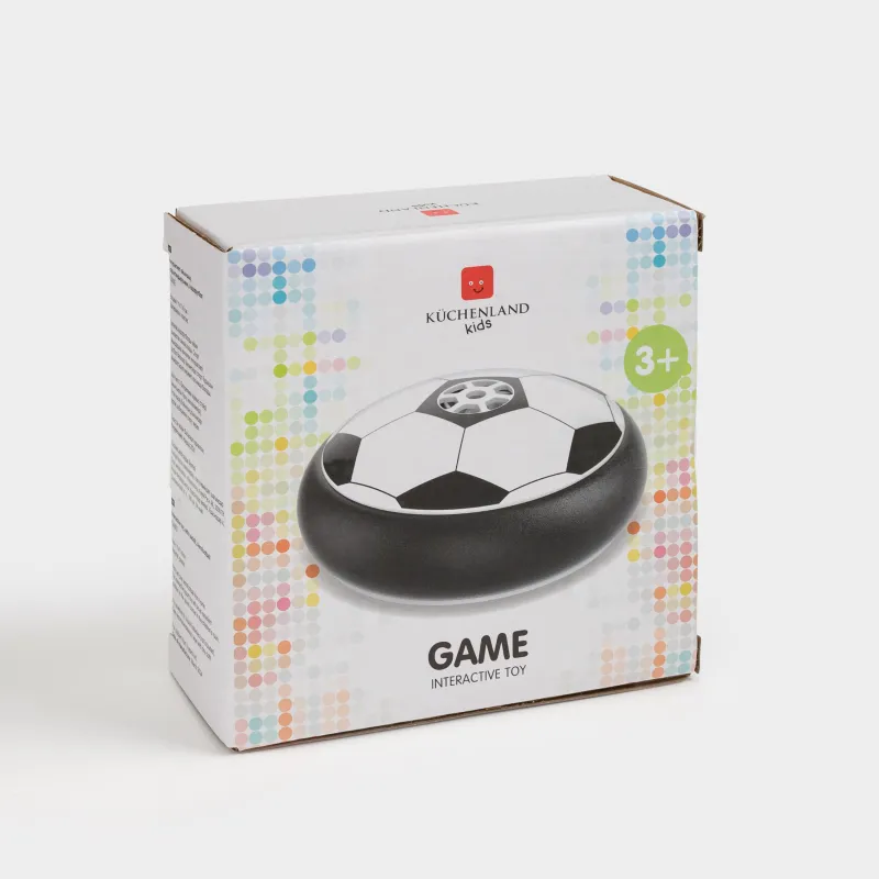 Интерактивті ойыншық, 11 см, жарықтандырылған, пластик, ақ-қара, Аэрофтбол, Game, image-5