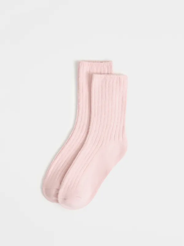 Носки женские, в рубчик, Pleasantly, image-1