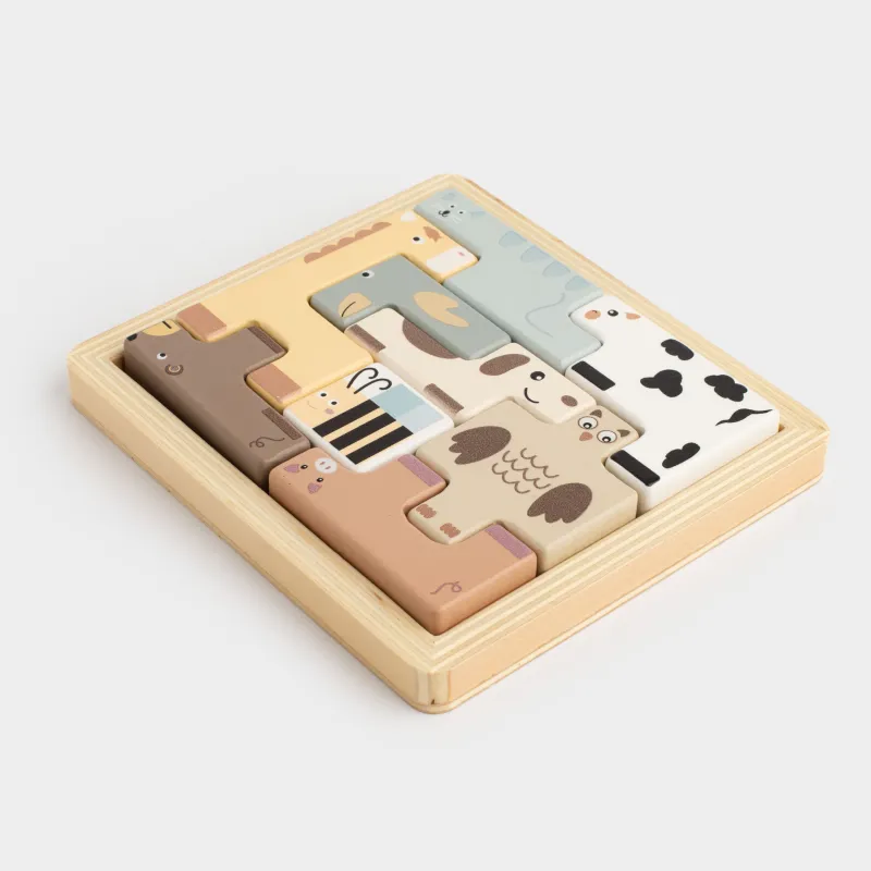 Ойыншық-сұрыптаушы, 13х14 см, дамытушы, МДФ, түрлі-түсті, басқатырғыштар, Kiddy, image-2