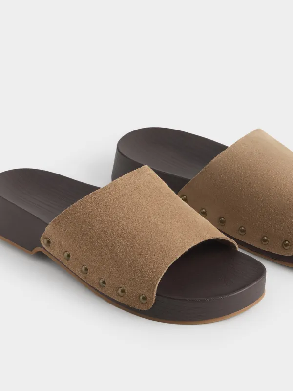 Әйелдер сандалдары, өлшемі 36, табиғи күдері/полиуретан, қоңыр, Steffi, image-6