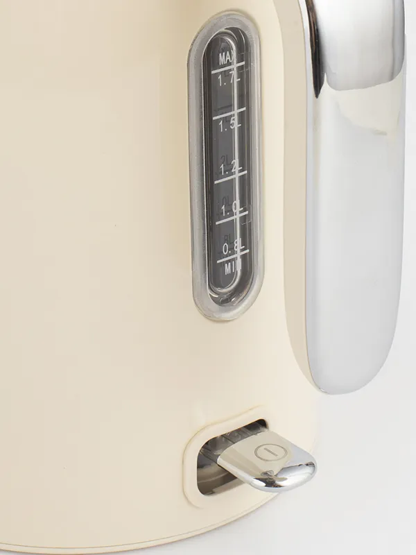 Чайник электрический, 1,7 л, 1850-2200 Вт, сталь/пластик, бежевый, Vintage kitchen, image-6