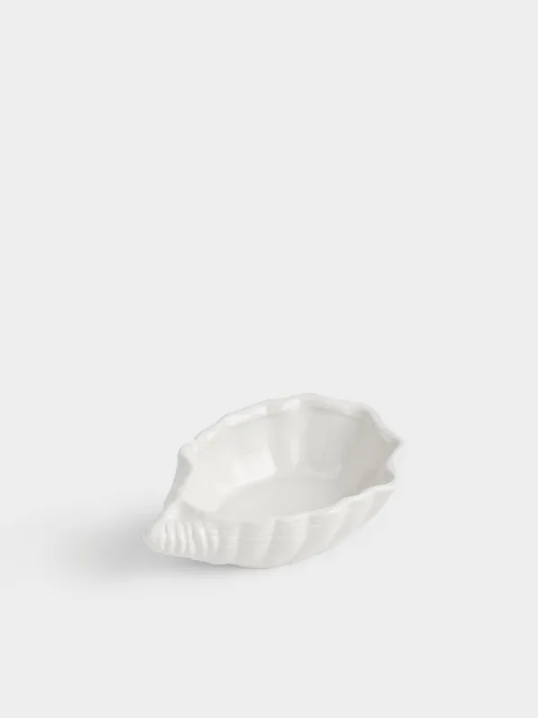 Кесе, 14х4 см, 130 мл, керамика, сүт түстес, Устрица, Shellfish, image-1