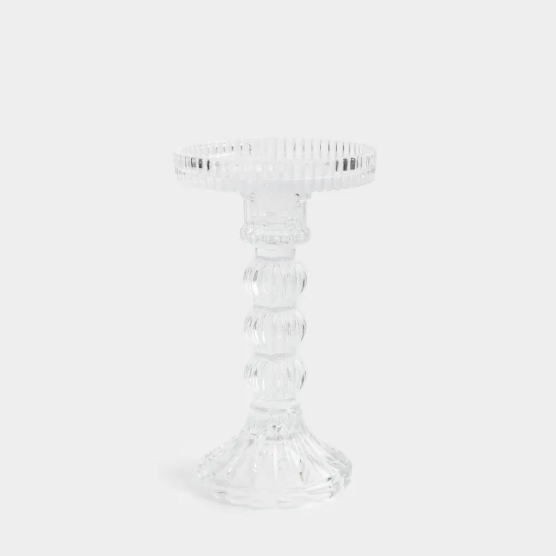 16 см, цилиндрлік/жіңішке майшамға арналған, аяғы бар, жиналмалы, шыны Р, Ribby