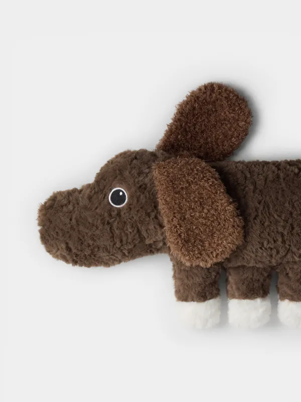 Подушка декоративная, коричневая, Dog toy, image-1