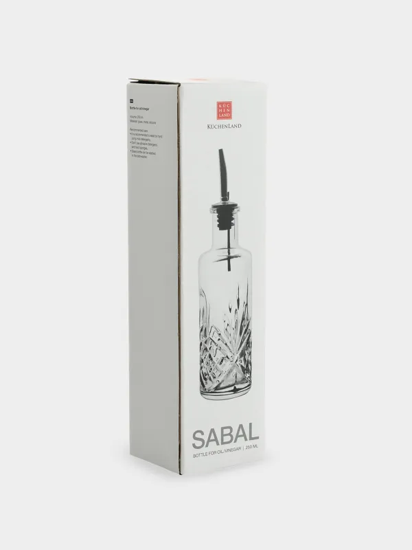 Бутылка для масла или уксуса, 250 мл, с дозатором, Sabal, image-1
