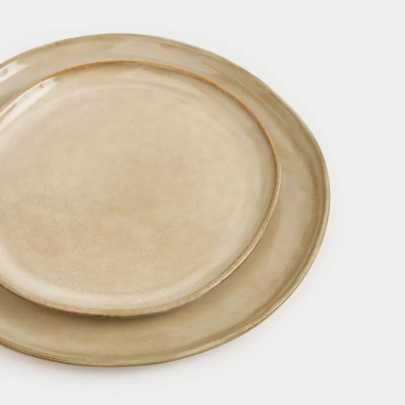 Ас сервизі, 6 адам, 18 зат керамика, сарғылт-қоңыр, Burgos, image-8