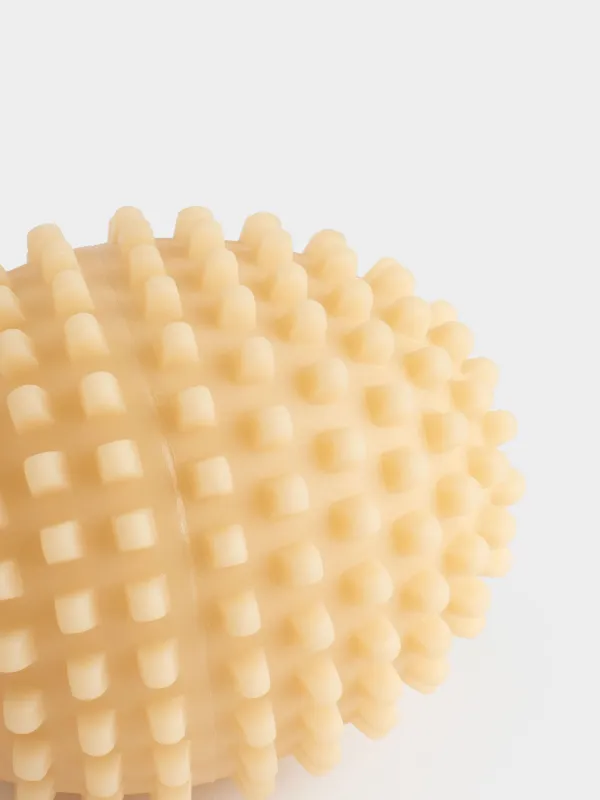 Жууға арналған шар, 8 см, 2 дана, ПВХ, сарғылт, Сопақ, Washing ball, image-3