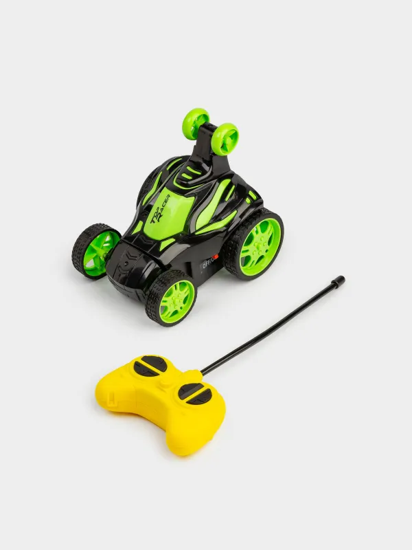 Ойыншық, 12х11 см, радиобасқарылатын, пластик, жасыл, Көлік, Kids cars, image-0