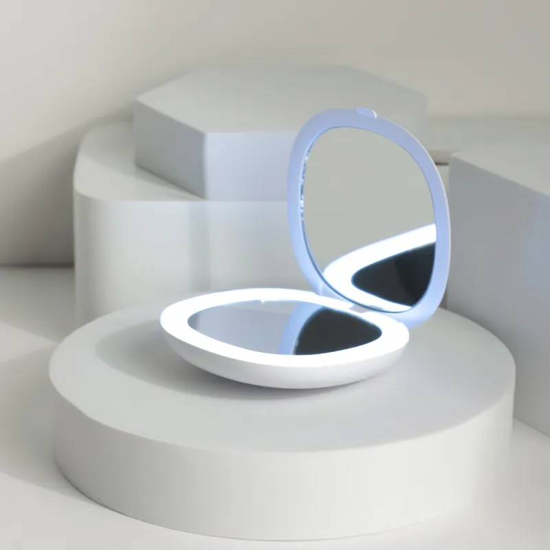 Зеркало карманное, двустороннее, с подсветкой, B&W, image-3