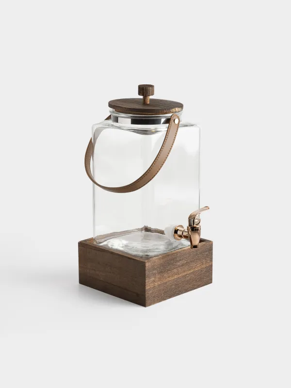 Диспенсер для напитков, 5 л, Chalet wood, image-4