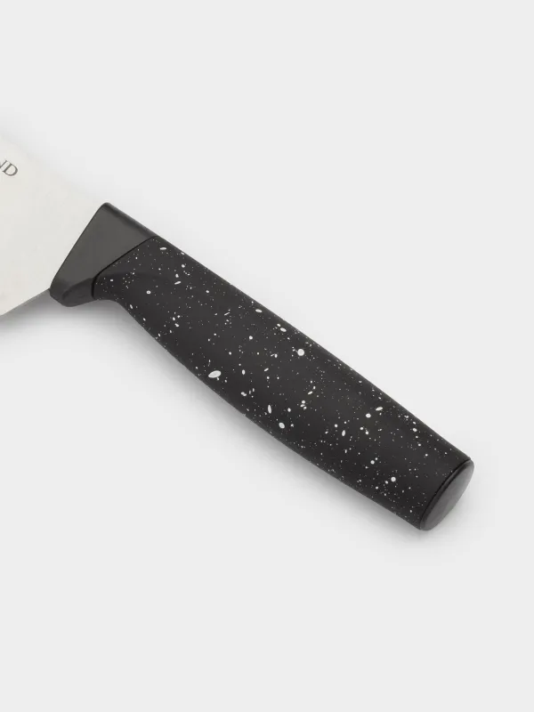 Пышақ жинағы, 5 зат, түпқойма, болат/пластик, қара, дақ, Steel speckled, image-2