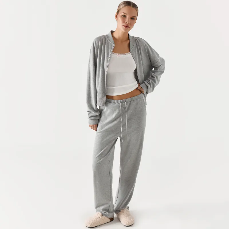 Брюки женские, хлопок, серые, Henrietta