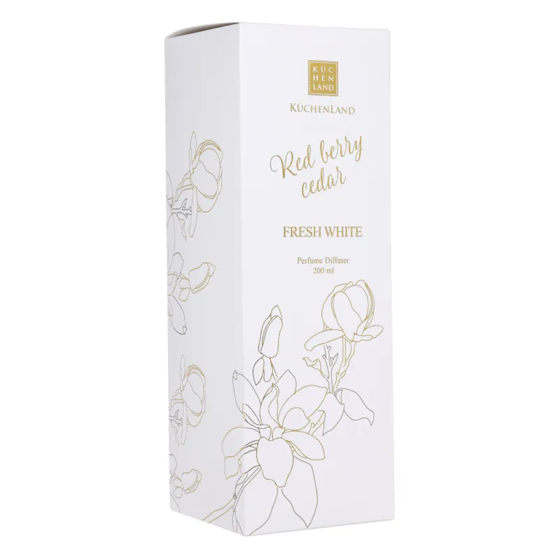 Хош иісті диффузор, 200 мл, Red berry cedar, Fresh white, image-1