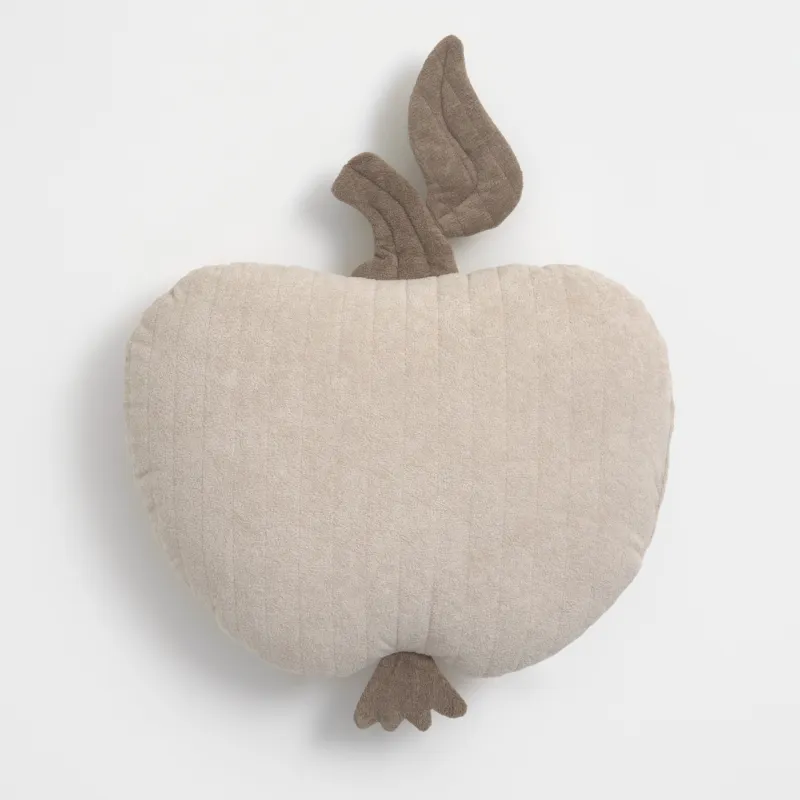 Сәндік жастық, 45x54 см, букле, бежевый, алма , Boucle figure