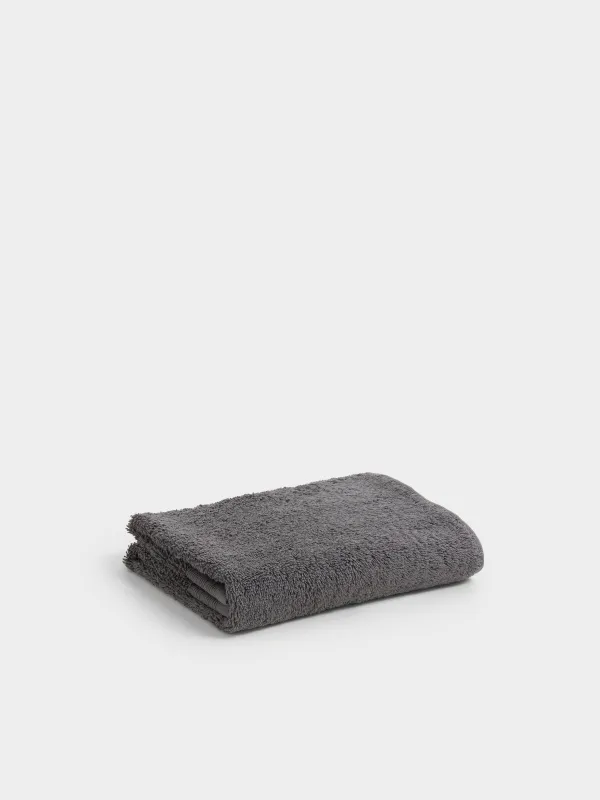 Сүлгі, 40х60 см, мақта, қою сұр, Gentle cotton, image-0