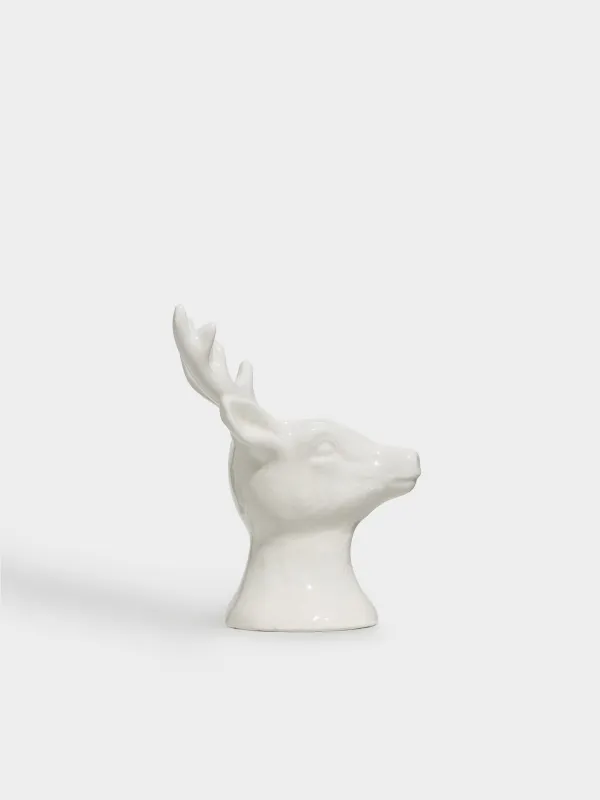 Подсвечник, 7x11 см, для тонкой свечи, Олень, Forest deers, image-1