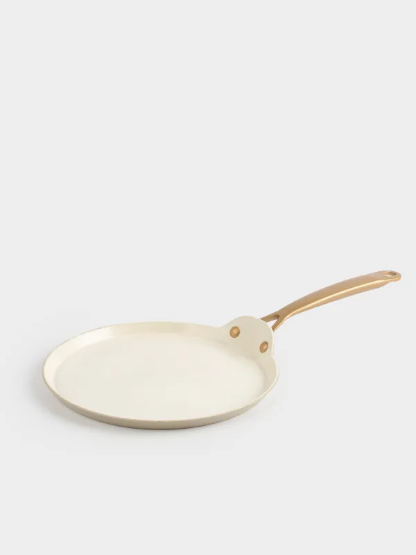 Құймақ табасы, 24 см, жабыны бар, алюминий, сүт түстес, Piatto gold, image-0