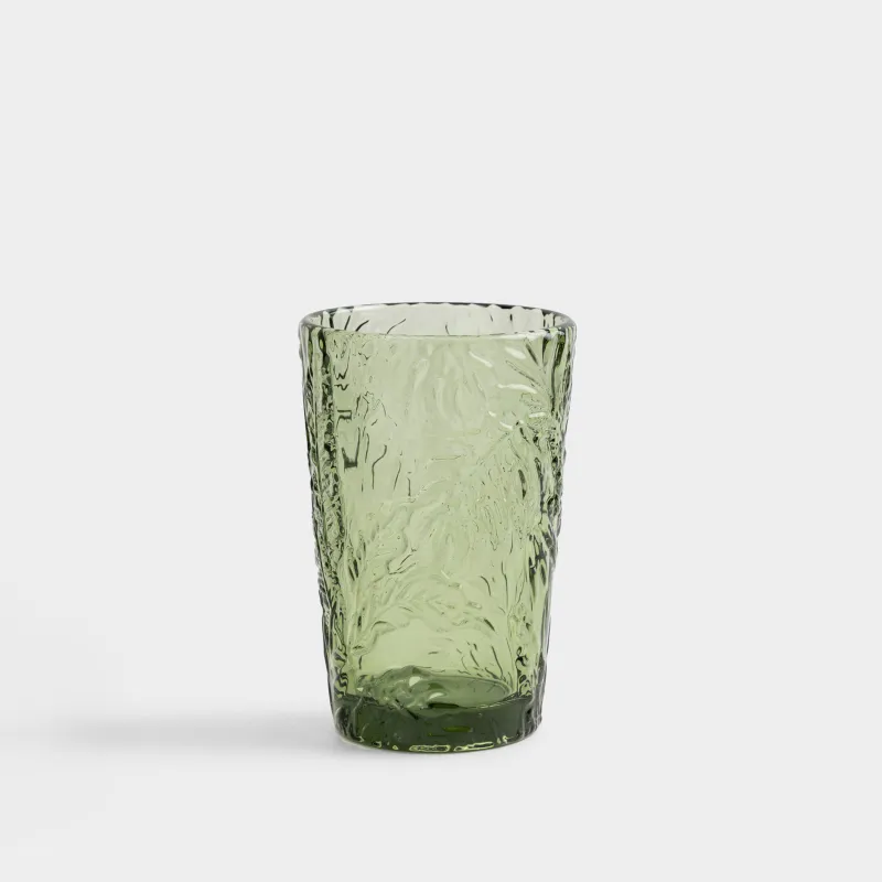 Стакан, 370 мл, Тропические листья, Tropical leaves