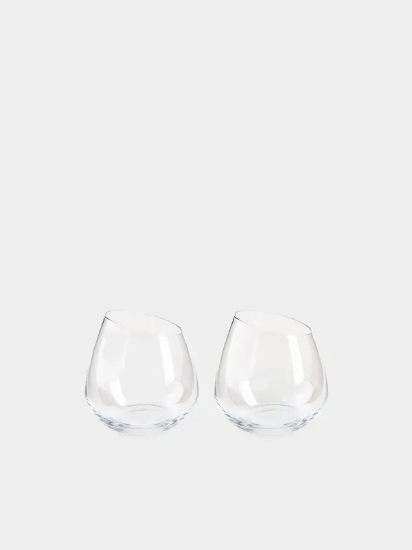 Стақан, 11 см, 400 мл, 2 дана, шыны, інжу-маржан, Charm L polar, image-0