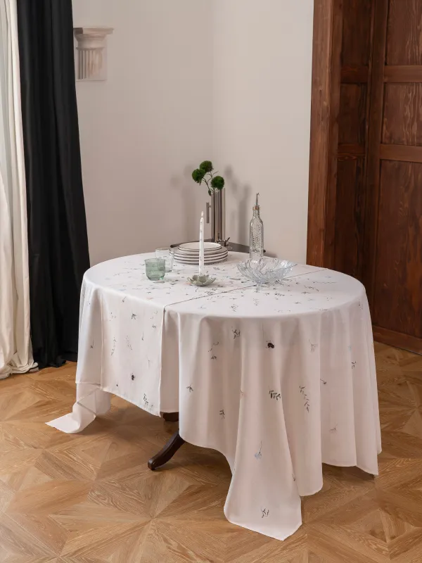 Дорожка настольная, 40х160 см, Весенние цветы, Flowery, image-6