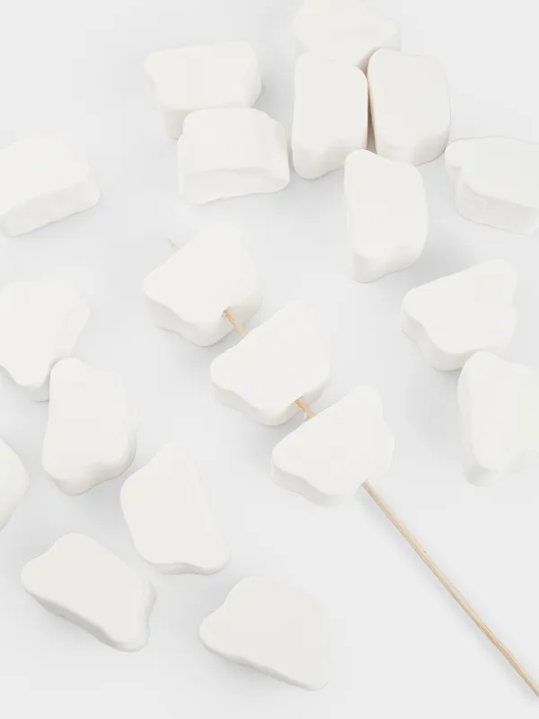 Маршмеллоу, 200 гр, таяқшалары бар, пішінді, ваниль, Барбекю, Sweet life, image-4