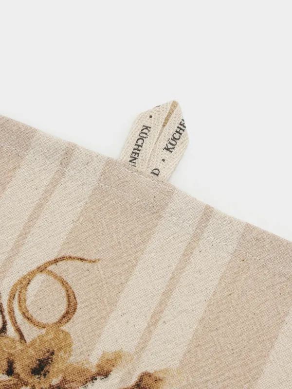 Асүйлік сүлгі, 40х60 см, мақта, сарғылт-қоңыр, Пасха қояны, Rabbit Easter, image-2