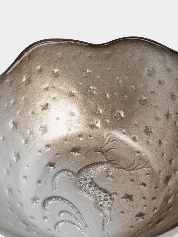 Кесе, 13х5 см, 250 мл, шыны, сүт және қола түстес, Бұғы, Brumal, image-2